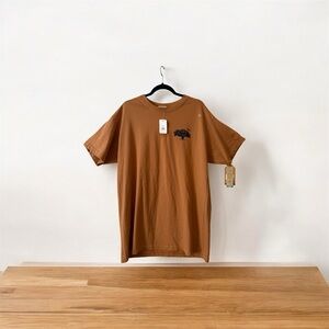 MV Sport Brown Short Sleeve Men's Tee